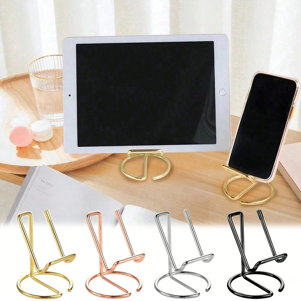 Tablet Stand Accessories - Portable Cell Phone Stand for Desk