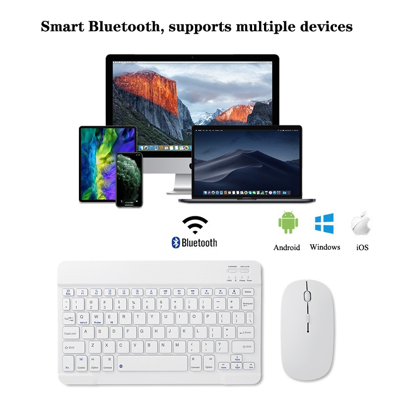 Universal Wireless Keyboard fo - Tablet Accessories Keyboard 评论和价格