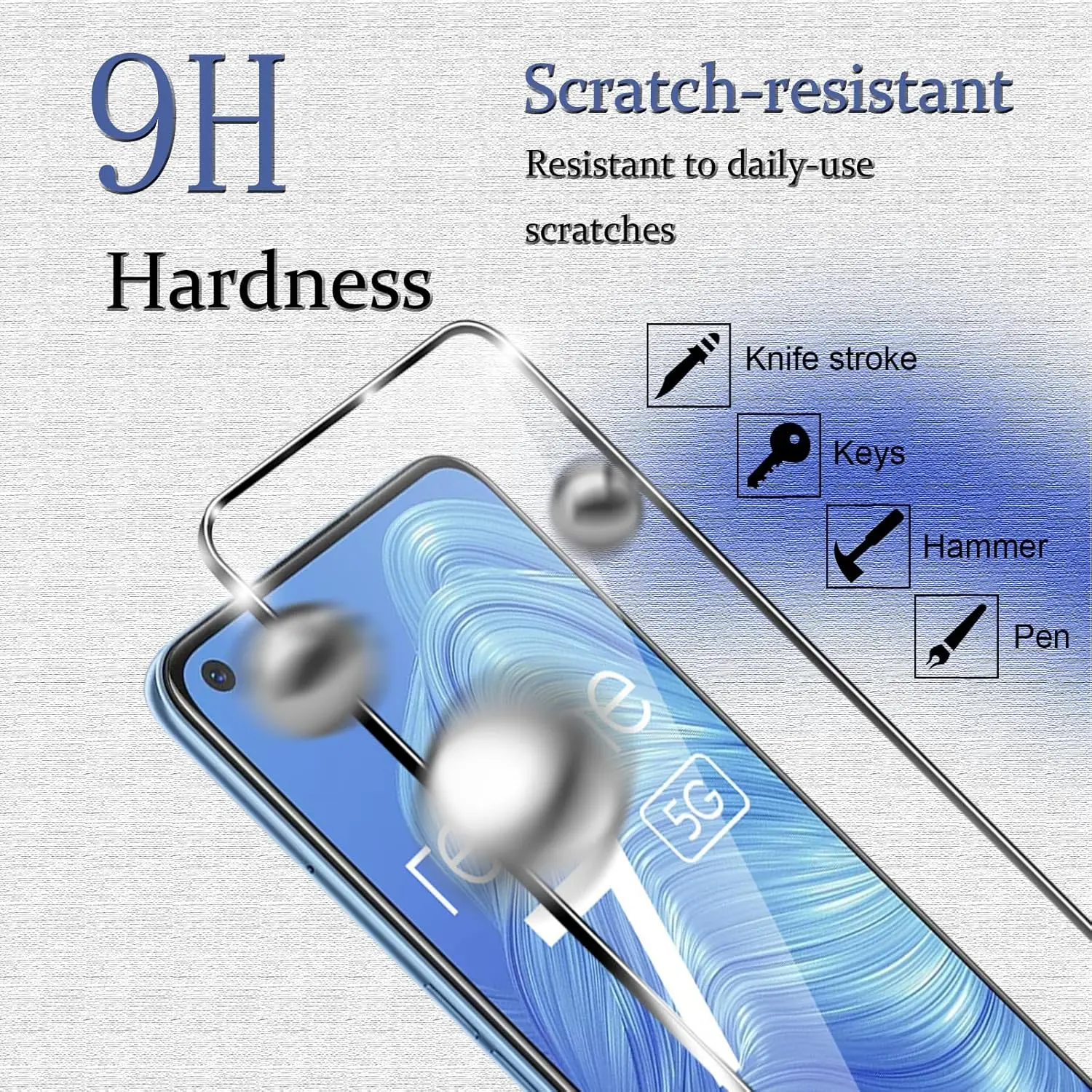 2PCS Tempered Glass for Realme - Realme C67 评论和价格