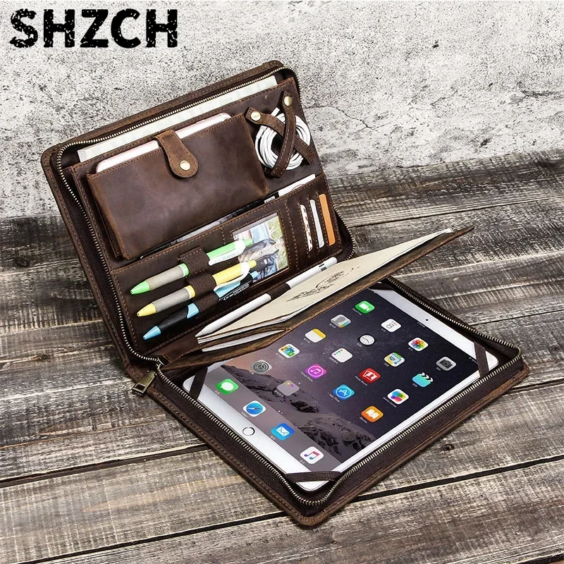 Leather Tablet Storage Bag for - Tablet Tech Accessories 评论和价格