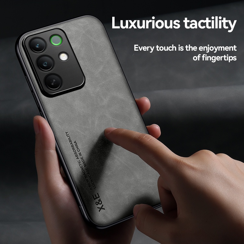 Luxury Leather Case For OPPO R - Realme C67 评论和价格