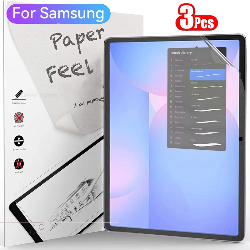 3Pcs Paper Feel Like Screen Pr - Samsung Tablet S10 Accessories 评论和价格