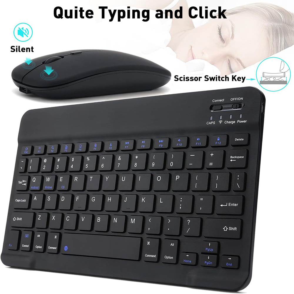10 lnch Wireless  Bluetooth Mi - Tablet Accessories Keyboard 评论和价格