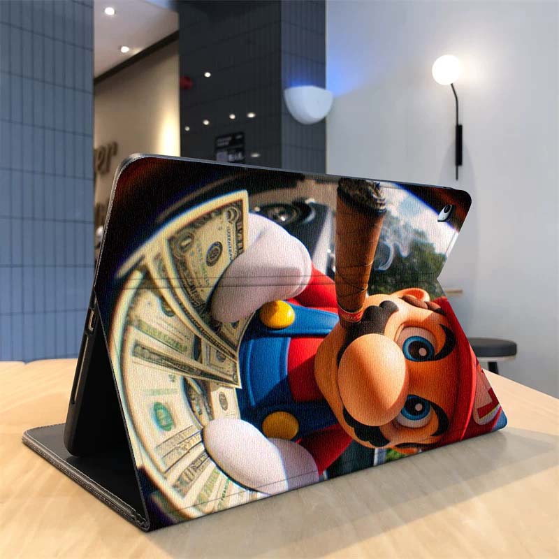 Cartoon M-Marios Art For Samsu - Vortex Tablet Accessories 评论和价格