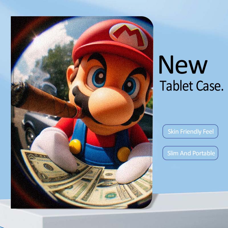 Cartoon M-Marios Art For Samsu - Vortex Tablet Accessories 评论和价格