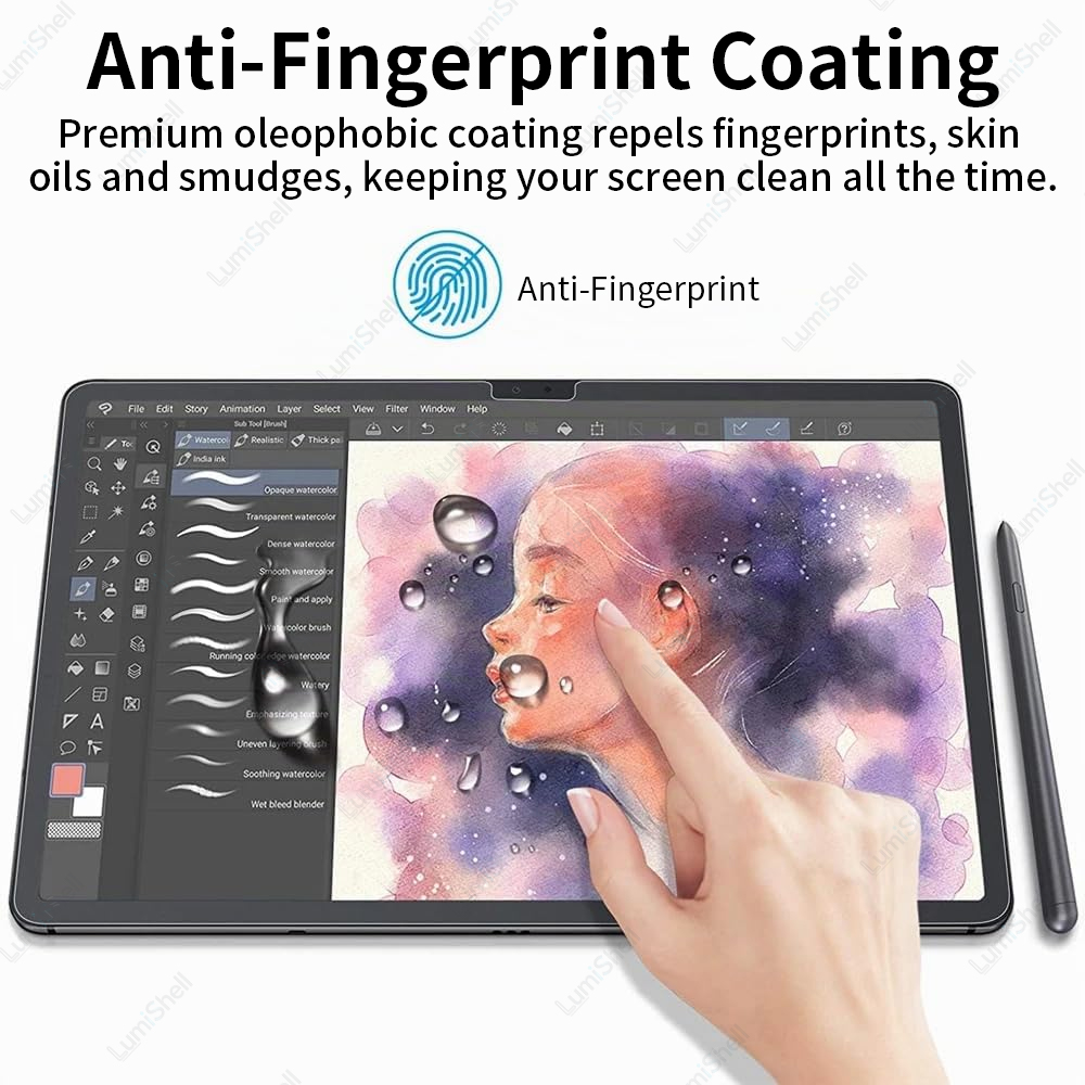 2PCS Paper Feel Screen Protect - Samsung Tablet S10 Accessories 评论和价格