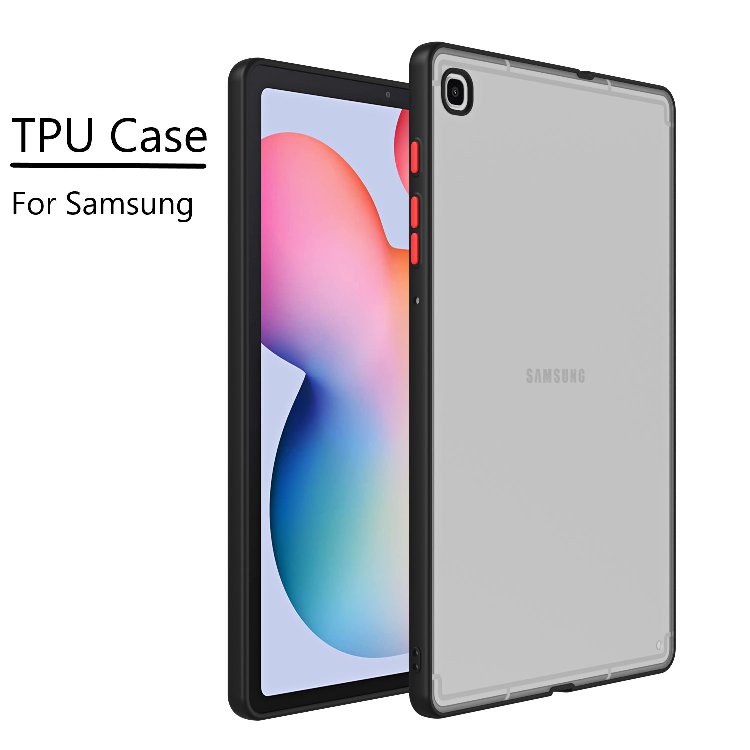 TPU Soft Back Case For Samsung - Tablet A9 Accessories 评论和价格