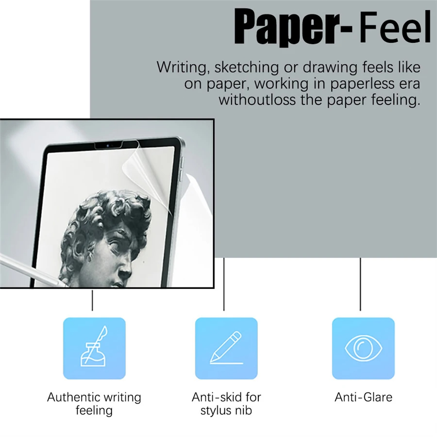 3Pcs Paper Feel Like Screen Pr - Samsung Tablet S10 Accessories 评论和价格
