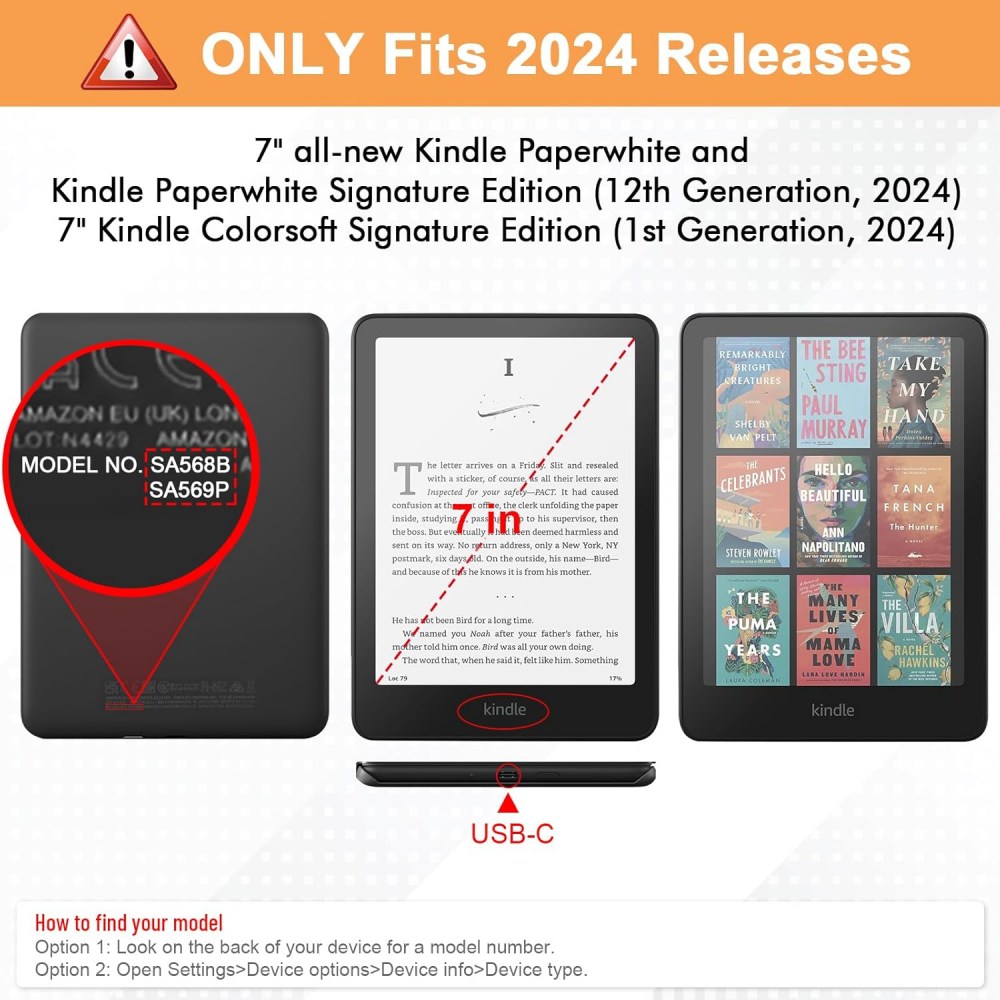 Case For Kindle Paperwhite 202 - Redmi Tablet Accessories 评论和价格