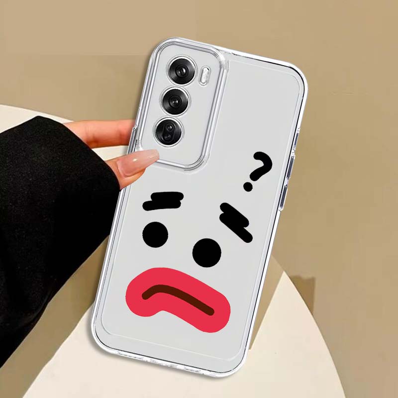 Cartoon cute emoji pattern Cas - Oppo A78 评论和价格