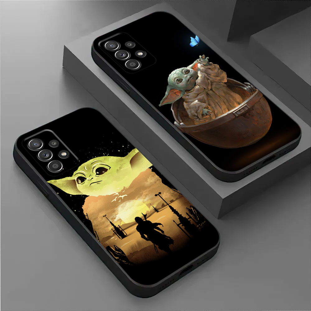 Cute Baby Yodas Phone Case For - Samsung Galaxy A55 评论和价格