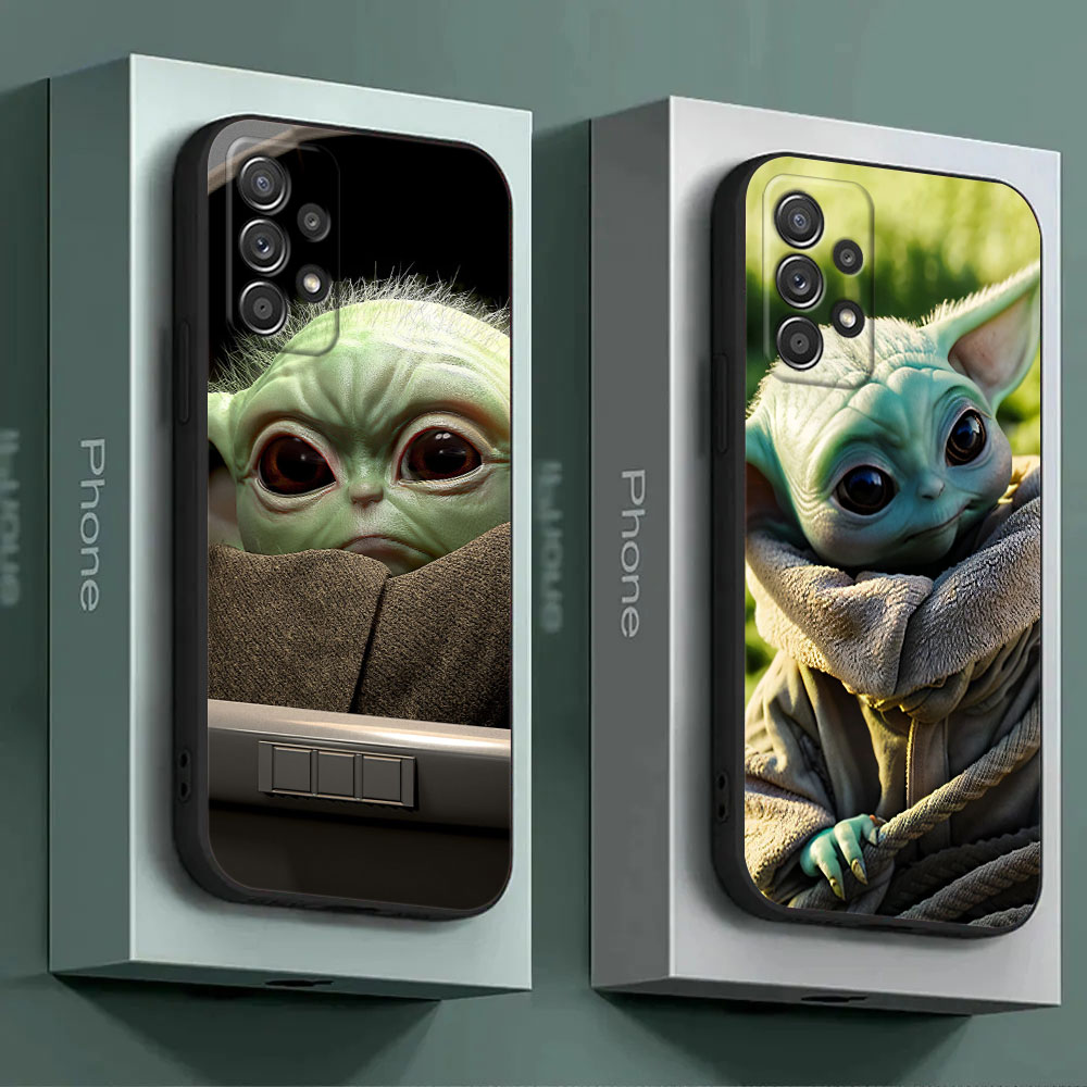 Cute Baby Yodas Phone Case For - Samsung Galaxy A55 评论和价格