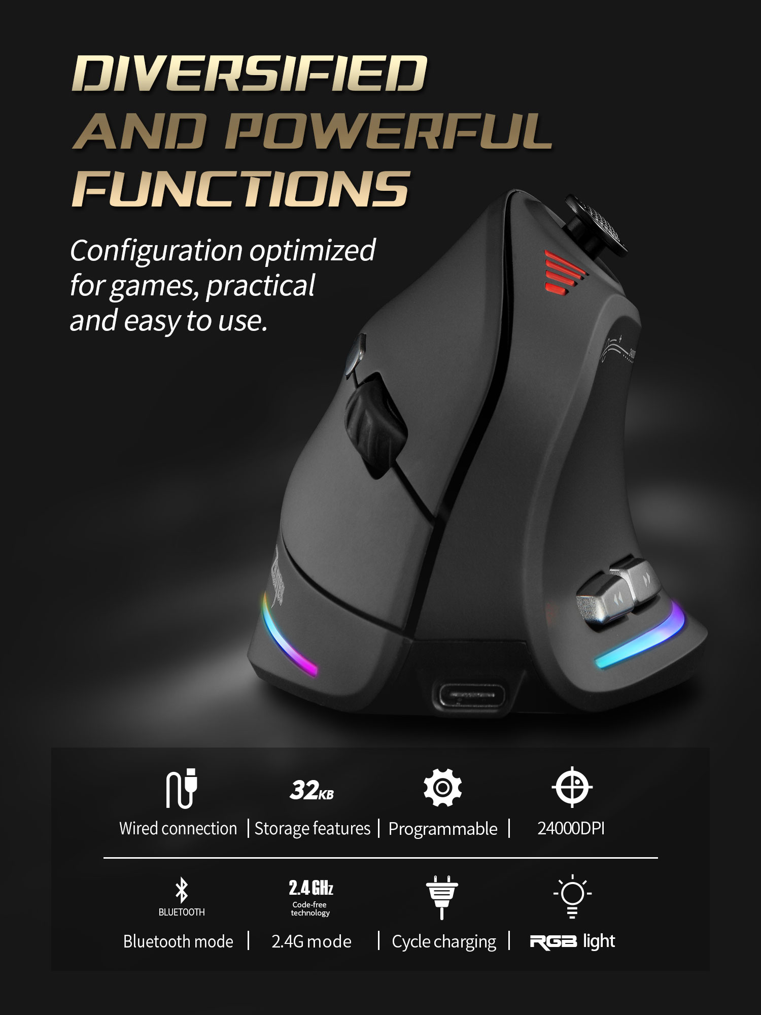 Jomaa RGB Backlit Wireless Ver - Tablet Accessories For Gaming 评论和价格